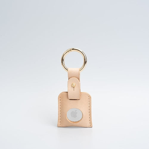 LEATHER AIRTAG KEYCHAIN