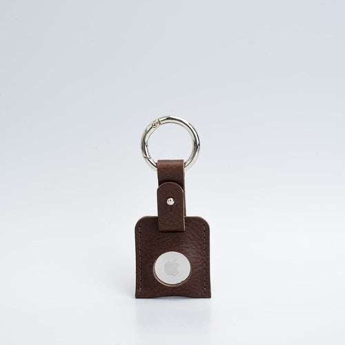 LEATHER AIRTAG KEYCHAIN
