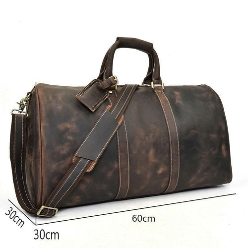 THE BJARKE WEEKENDER | Handcrafted Leather Duffle Bag