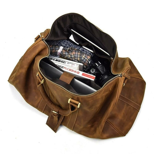 THE BJARKE WEEKENDER | Handcrafted Leather Duffle Bag